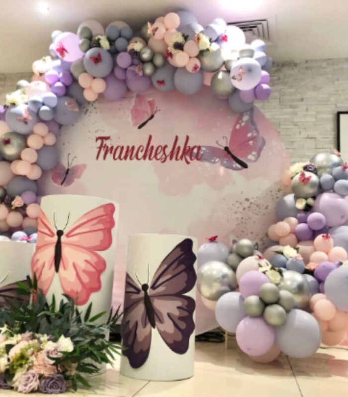 Beautiful Butterfly Theme Decor