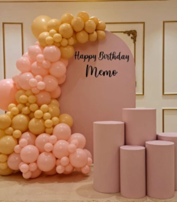 Warm Peach Theme Decor