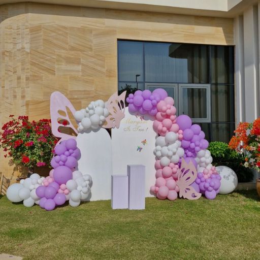 Butterfly Birthday Party Setup
