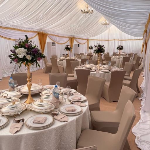 50 Person 10x10 Tent Rental with Seating Dubai & across UAE