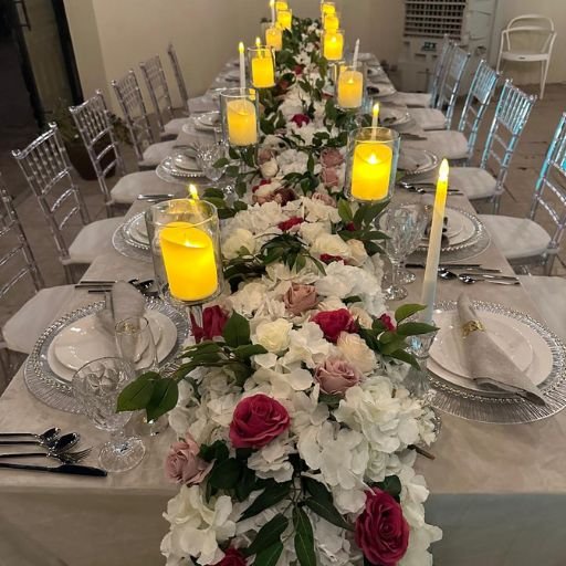 Artificial Flower Table Runner Dubai & across UAE