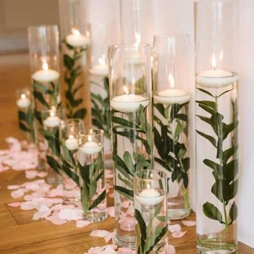 Floating Candles Centerpiece Dubai & across UAE