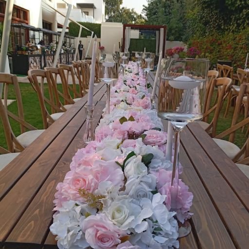 Floral Table Runner Dubai & across UAE